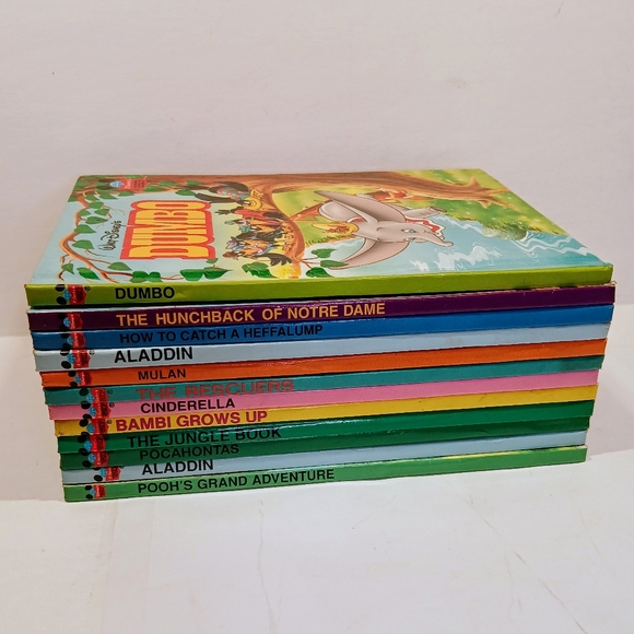 Set of 11 Vintage Disney Favorite Children's Books Excellent Pre-owned Condition - Picture 7 of 12